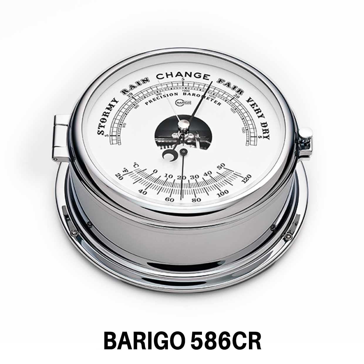 Barigo Tempo baromètre Chrome